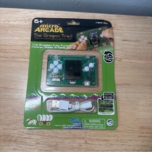 Micro Arcade - The Oregon Trail - Pocket-Sized Handheld Game BRAND NEW